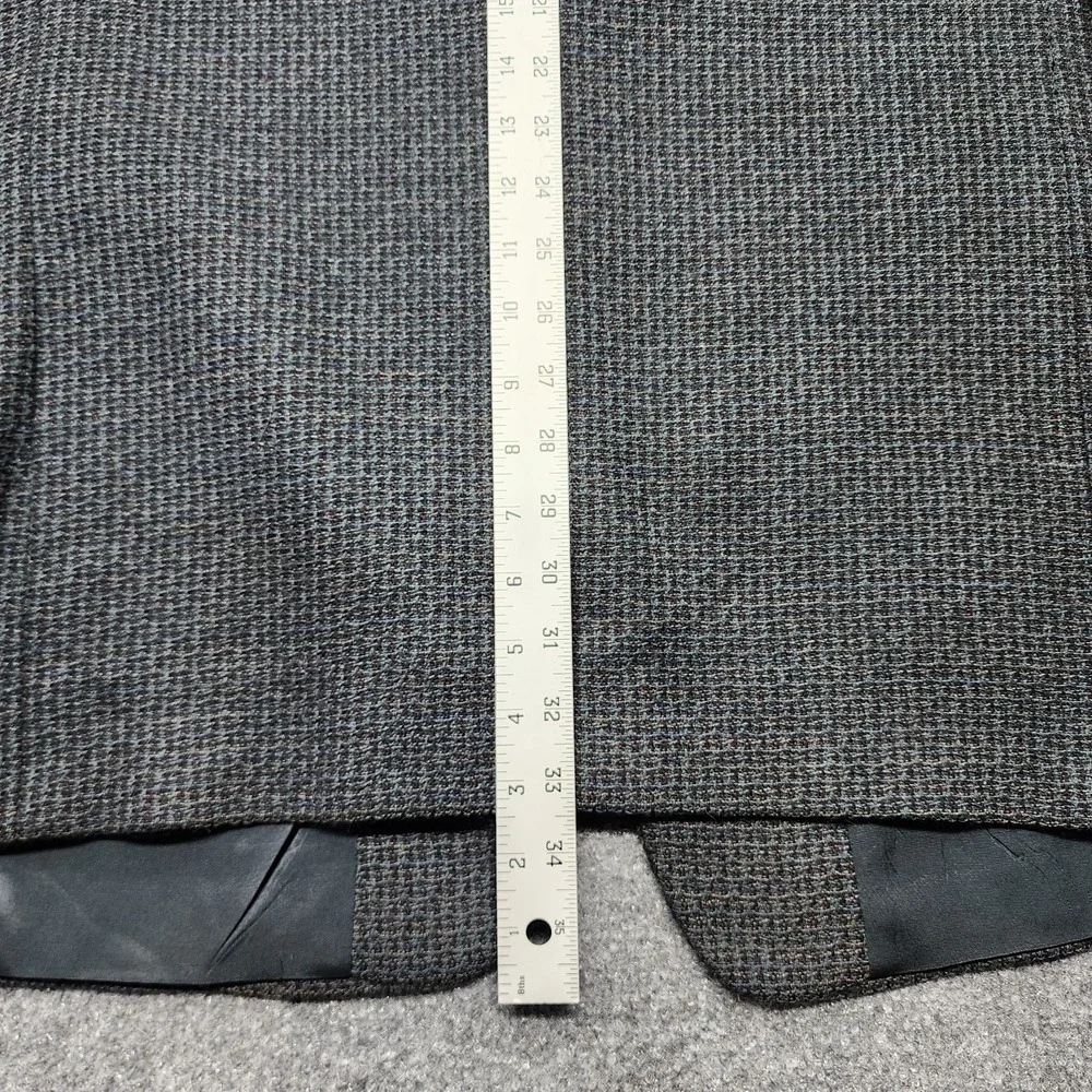 Givenchy Monsieur Men's Tweed Sport Coat Size 46 Long Wool & Alpaca Wool